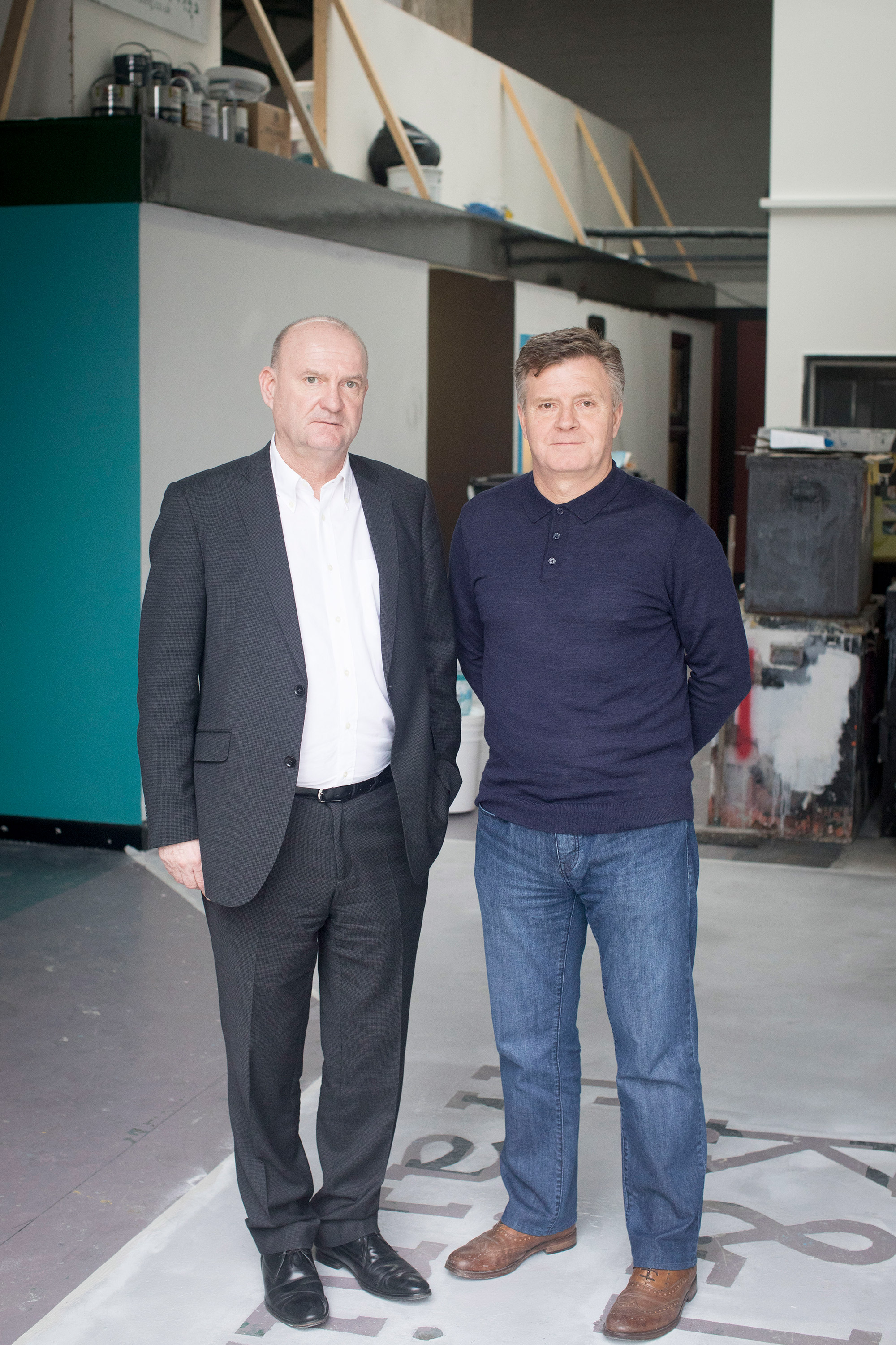 Kevin McLoughlin and Allan Montague K & M McLoughlin Decorating Ltd London MBA 2019 Outstanding contribution national winners 1